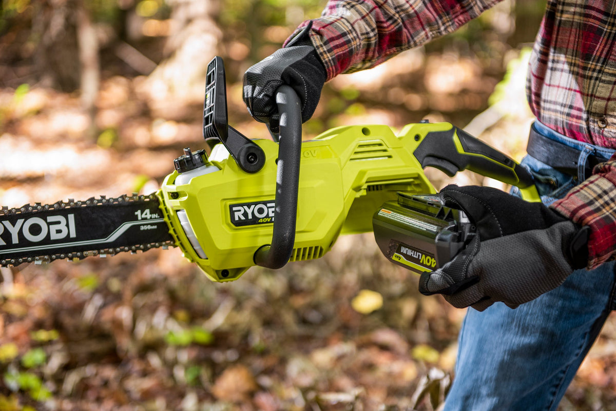 40V HP BRUSHLESS 14″ CHAINSAW | RYOBI