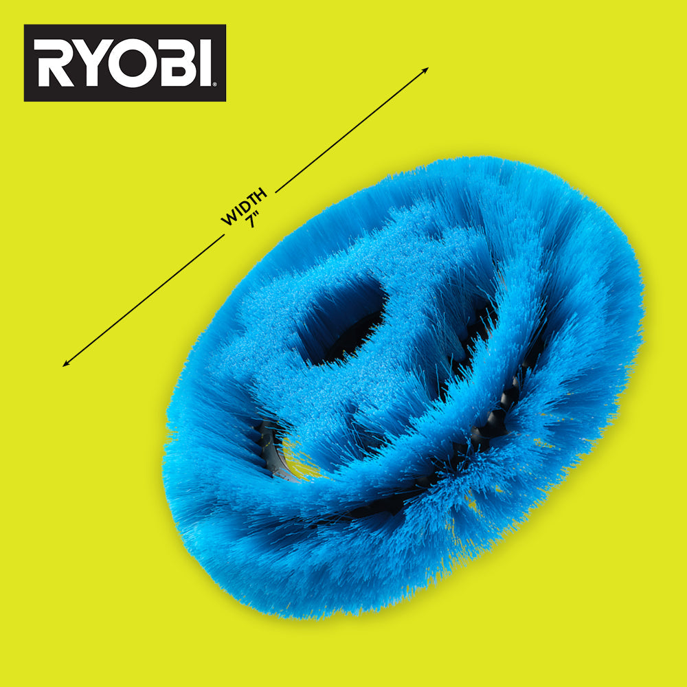 7″ VORTEX SOFT BRISTLE BRUSH | RYOBI