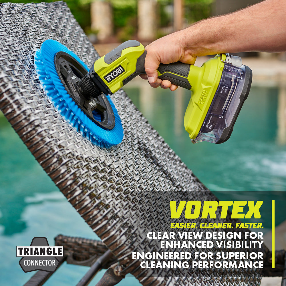 9″ VORTEX SOFT BRISTLE BRUSH | RYOBI