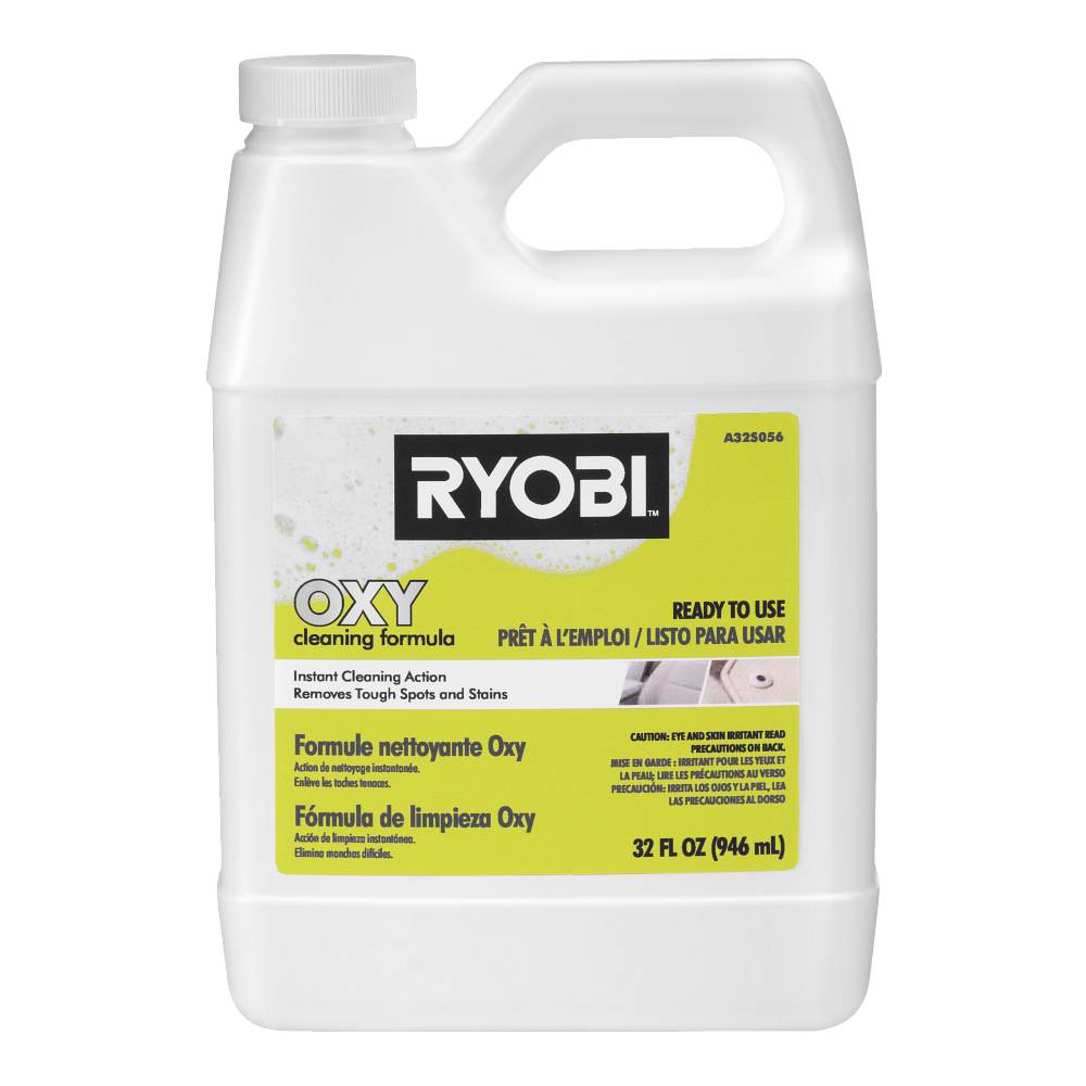32 OZ. OXY CLEANING SOLUTION | RYOBI