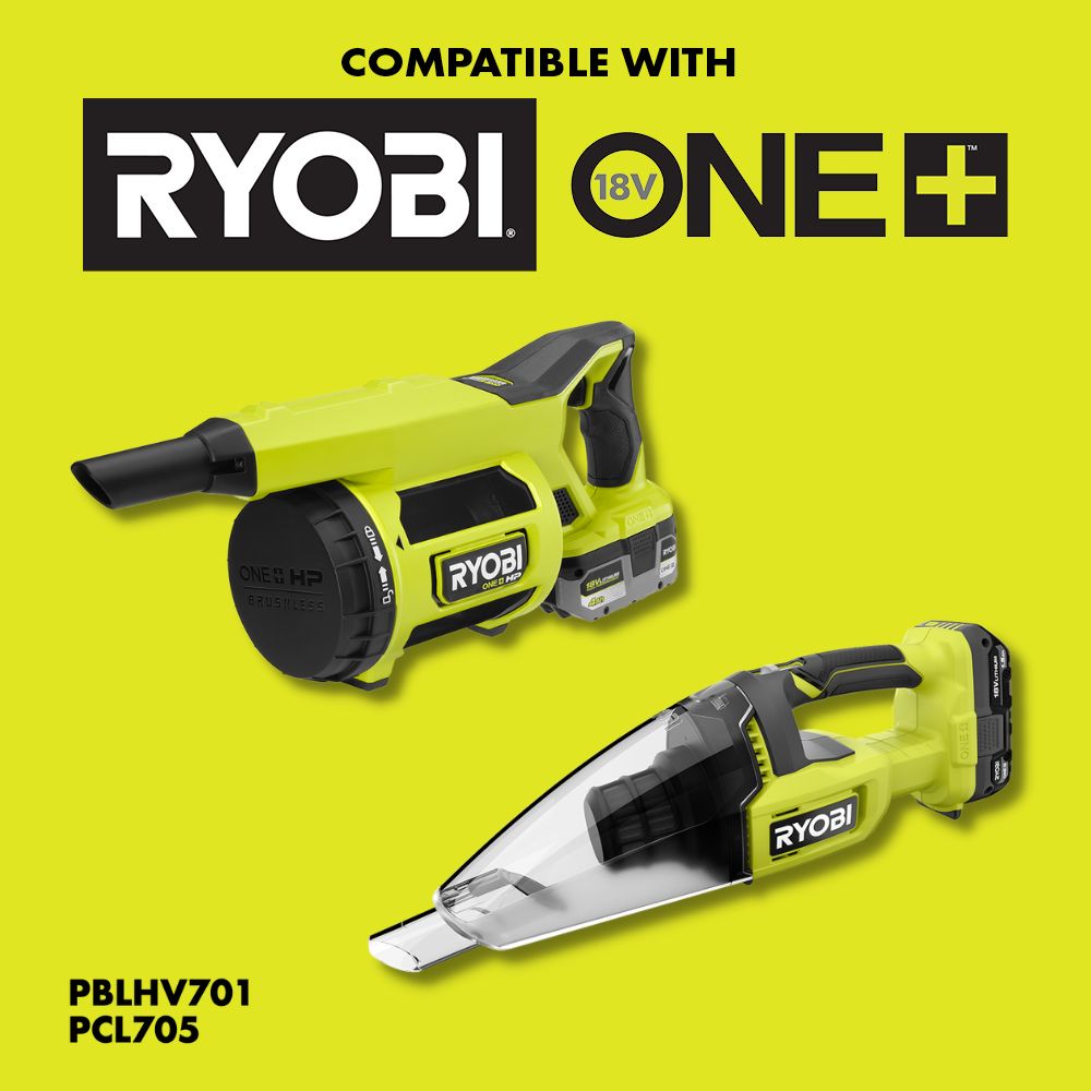 4 PC. 1-1/4″ JOBSITE HAND VACUUM ACCESSORY KIT | RYOBI