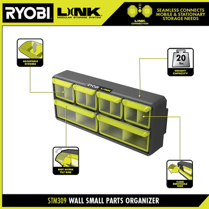 LINK WALL SMALL PARTS ORGANIZER | RYOBI