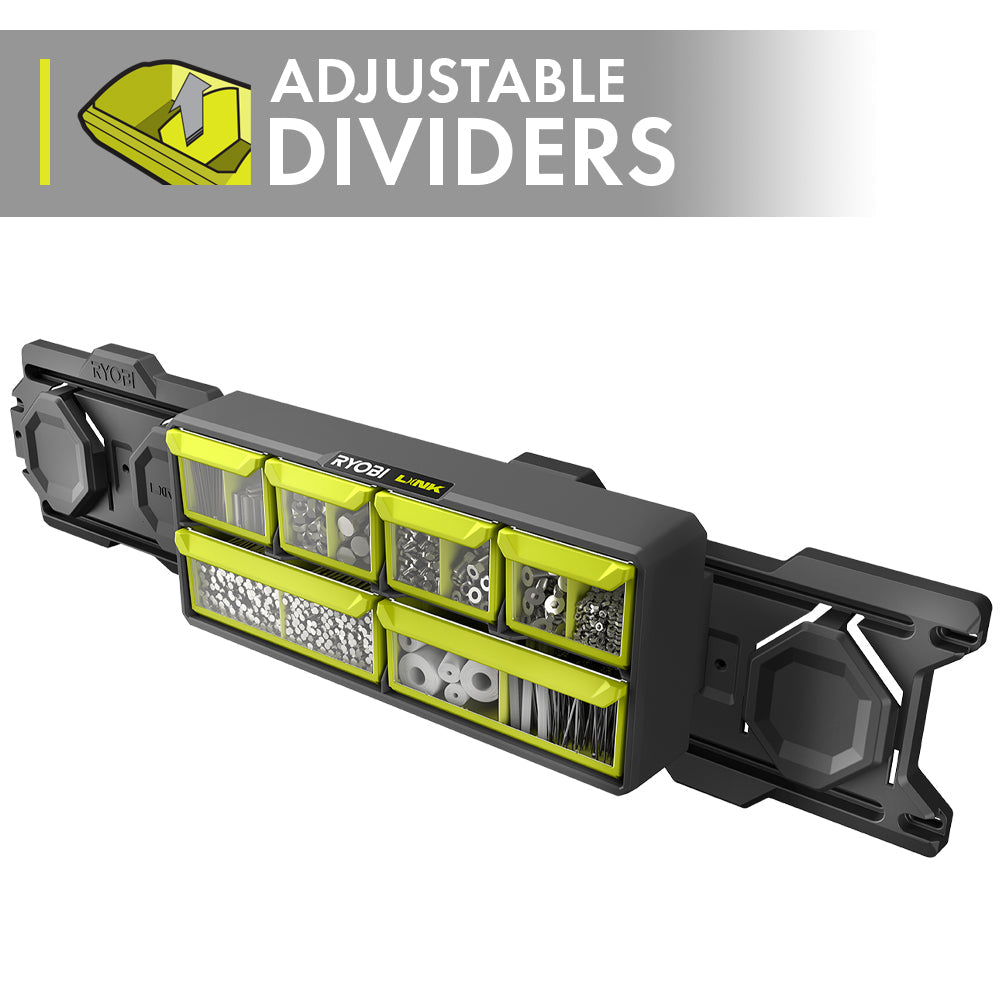 LINK WALL SMALL PARTS ORGANIZER | RYOBI
