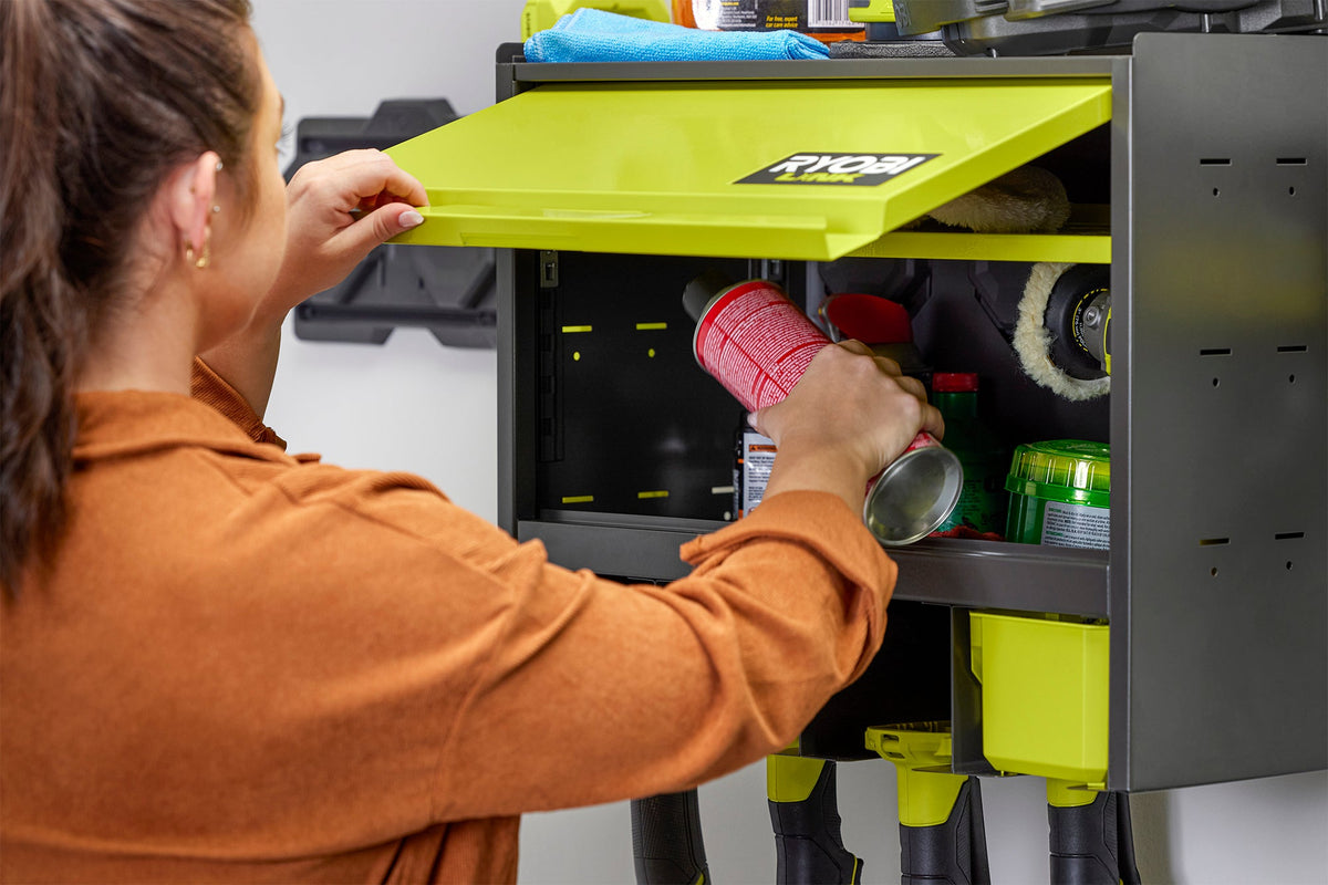 LOCKABLE TOOL ORGANIZER CABINET | RYOBI