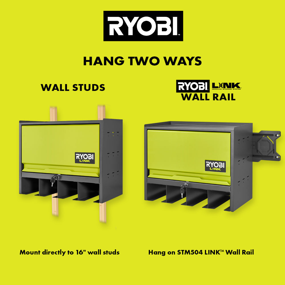 LOCKABLE TOOL ORGANIZER CABINET | RYOBI