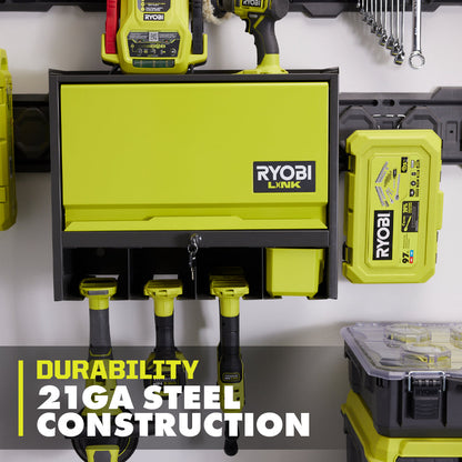LOCKABLE TOOL ORGANIZER CABINET | RYOBI