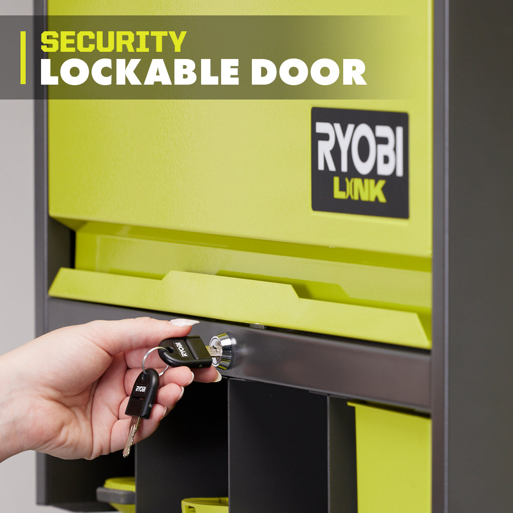 LOCKABLE TOOL ORGANIZER CABINET | RYOBI