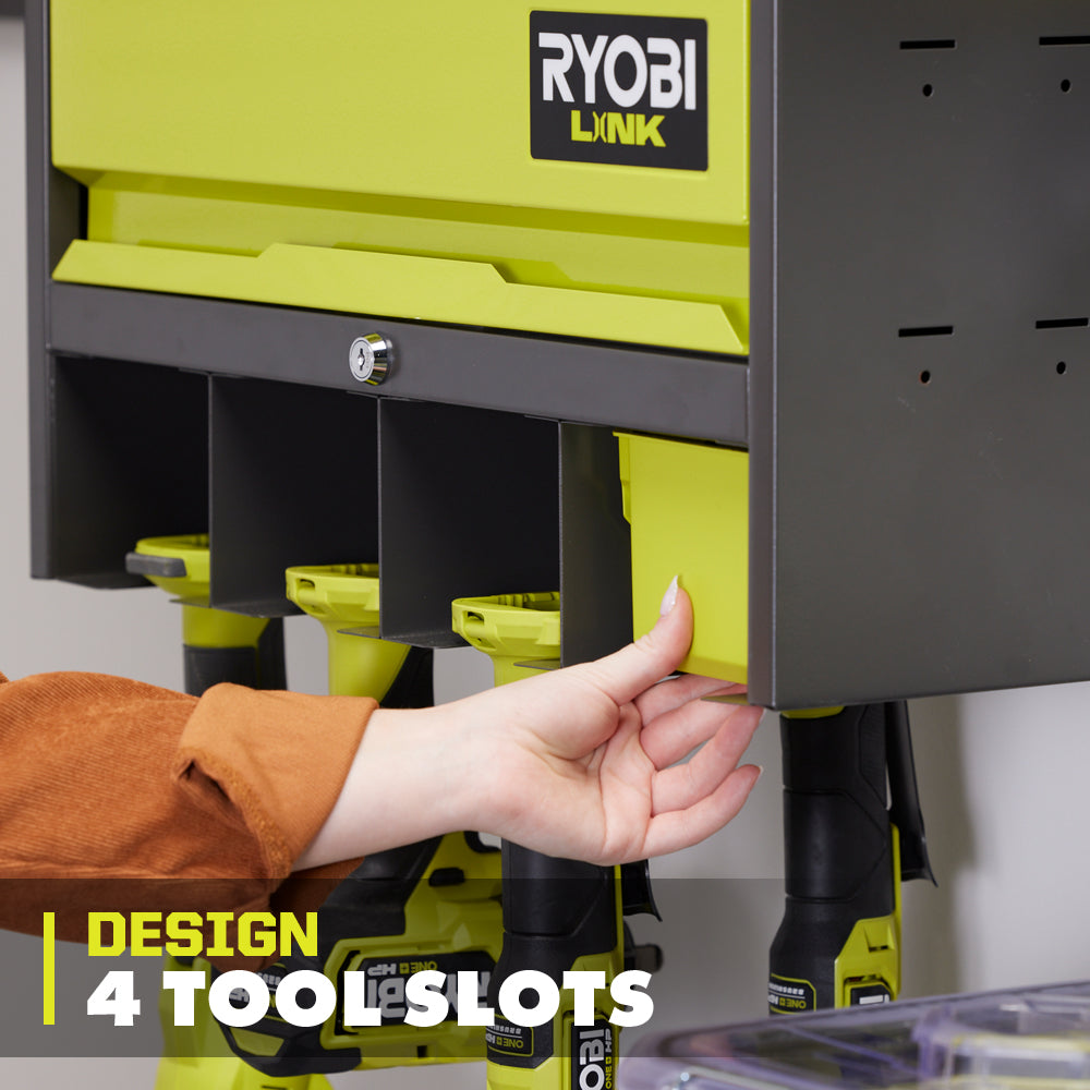 LOCKABLE TOOL ORGANIZER CABINET | RYOBI