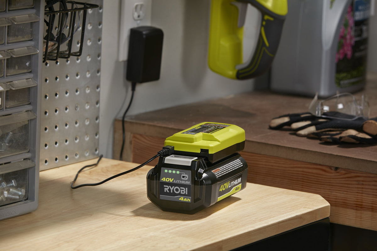 40V CHARGER WITH USB PORT | RYOBI