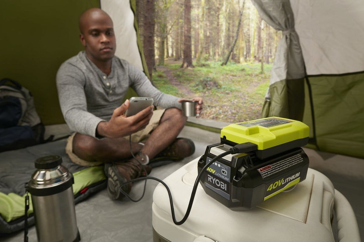 40V CHARGER WITH USB PORT | RYOBI