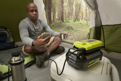 40V CHARGER WITH USB PORT | RYOBI