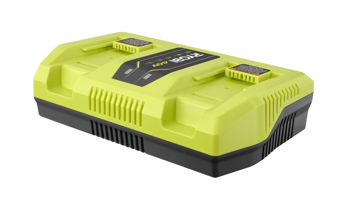 40V DUAL PORT RAPID CHARGER | RYOBI