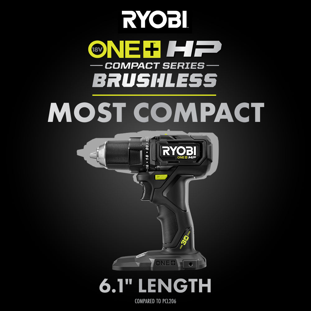 LIMITED EDITION 18V ONE+ HP COMPACT BRUSHLESS 1/2″ DRILL/DRIVER KIT | RYOBI