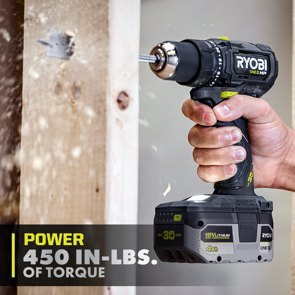 LIMITED EDITION 18V ONE+ HP COMPACT BRUSHLESS 1/2″ DRILL/DRIVER KIT | RYOBI