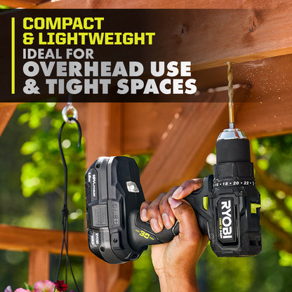 LIMITED EDITION 18V ONE+ HP COMPACT BRUSHLESS 1/2″ DRILL/DRIVER KIT | RYOBI