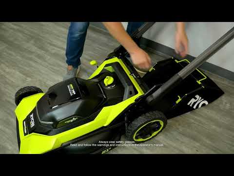 40V HP BRUSHLESS 21″ WALK BEHIND SELF-PROPELLED LAWN MOWER W/ (2) 6.0AH BATTERIES AND CHARGER | RYOBI