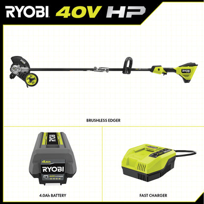 40V HP BRUSHLESS EDGER KIT | RYOBI