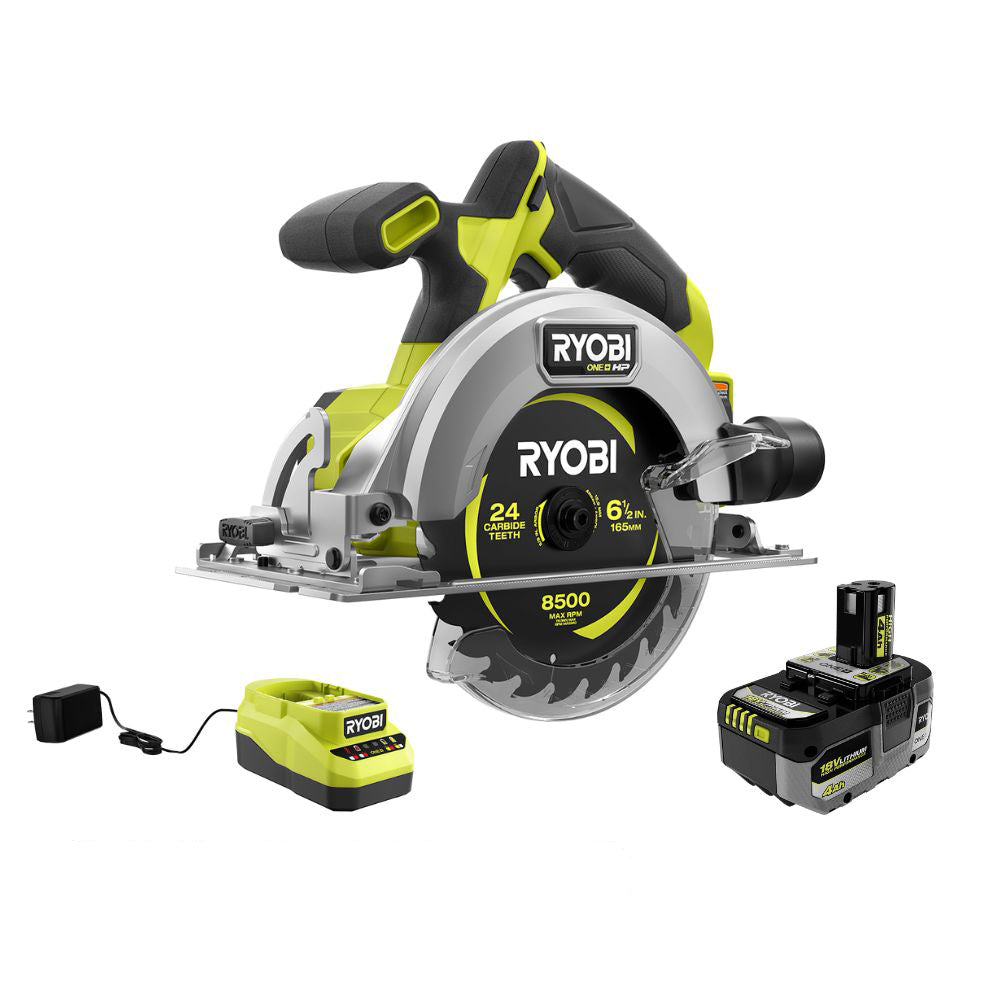 18V ONE+ HP COMPACT BRUSHLESS 6-1/2″ CIRCULAR SAW KIT | RYOBI