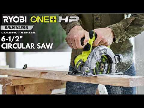 18V ONE+ HP COMPACT BRUSHLESS 6-1/2″ CIRCULAR SAW KIT | RYOBI