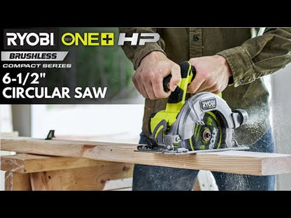 18V ONE+ HP COMPACT BRUSHLESS 6-1/2″ CIRCULAR SAW KIT | RYOBI