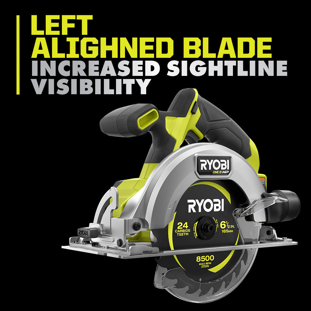 18V ONE+ HP COMPACT BRUSHLESS 6-1/2″ CIRCULAR SAW KIT | RYOBI