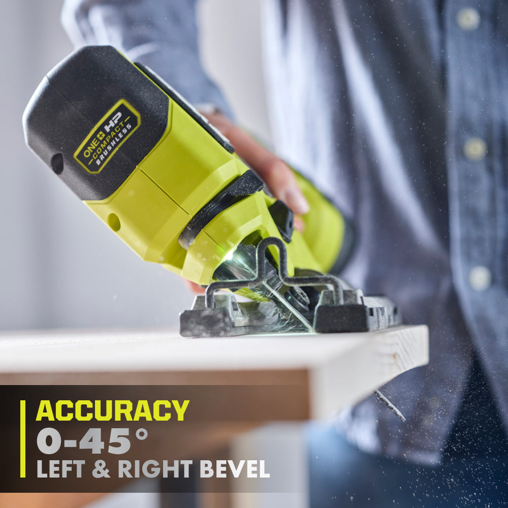 18V ONE+ HP COMPACT BRUSHLESS BARREL GRIP JIG SAW | RYOBI