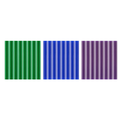 24 PC. FULL SIZE COOL COLOR GLUE STICKS | RYOBI