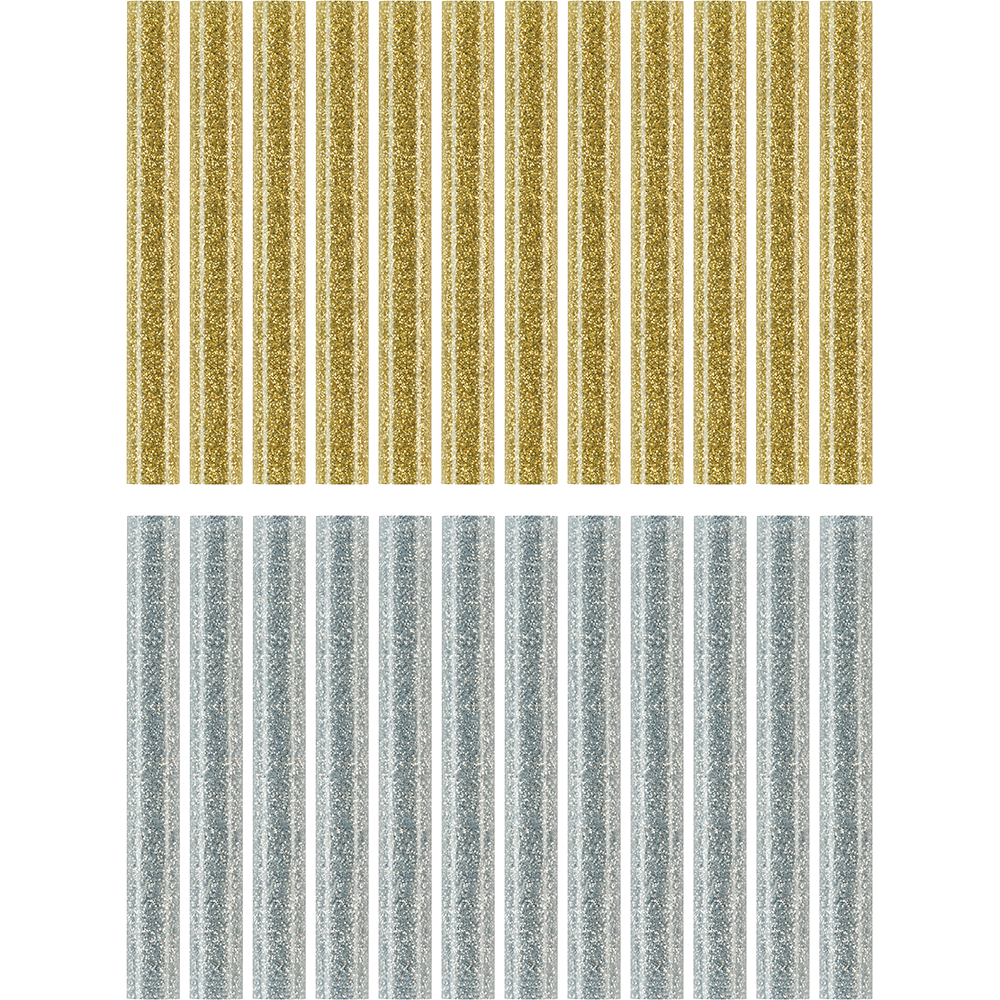 24 PC. FULL SIZE GLITTER GLUE STICKS | RYOBI
