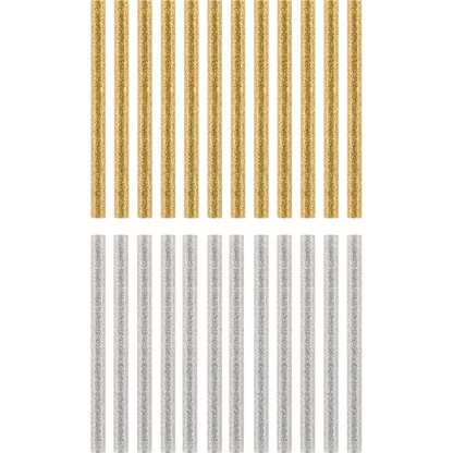 24 PC. MINI GLITTER GLUE STICKS | RYOBI