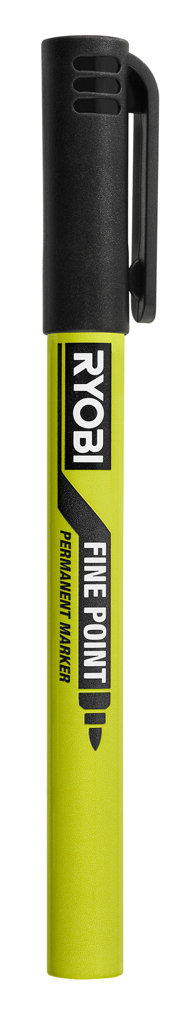 BLACK FINE POINT PERMANENT WORKSHOP MARKER | RYOBI