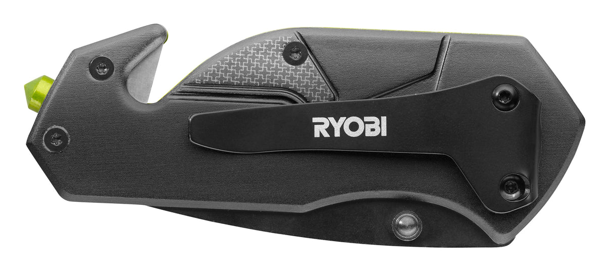 COMPACT FOLDING TACTICAL KNIFE WITH 2.25″ BLADE | RYOBI