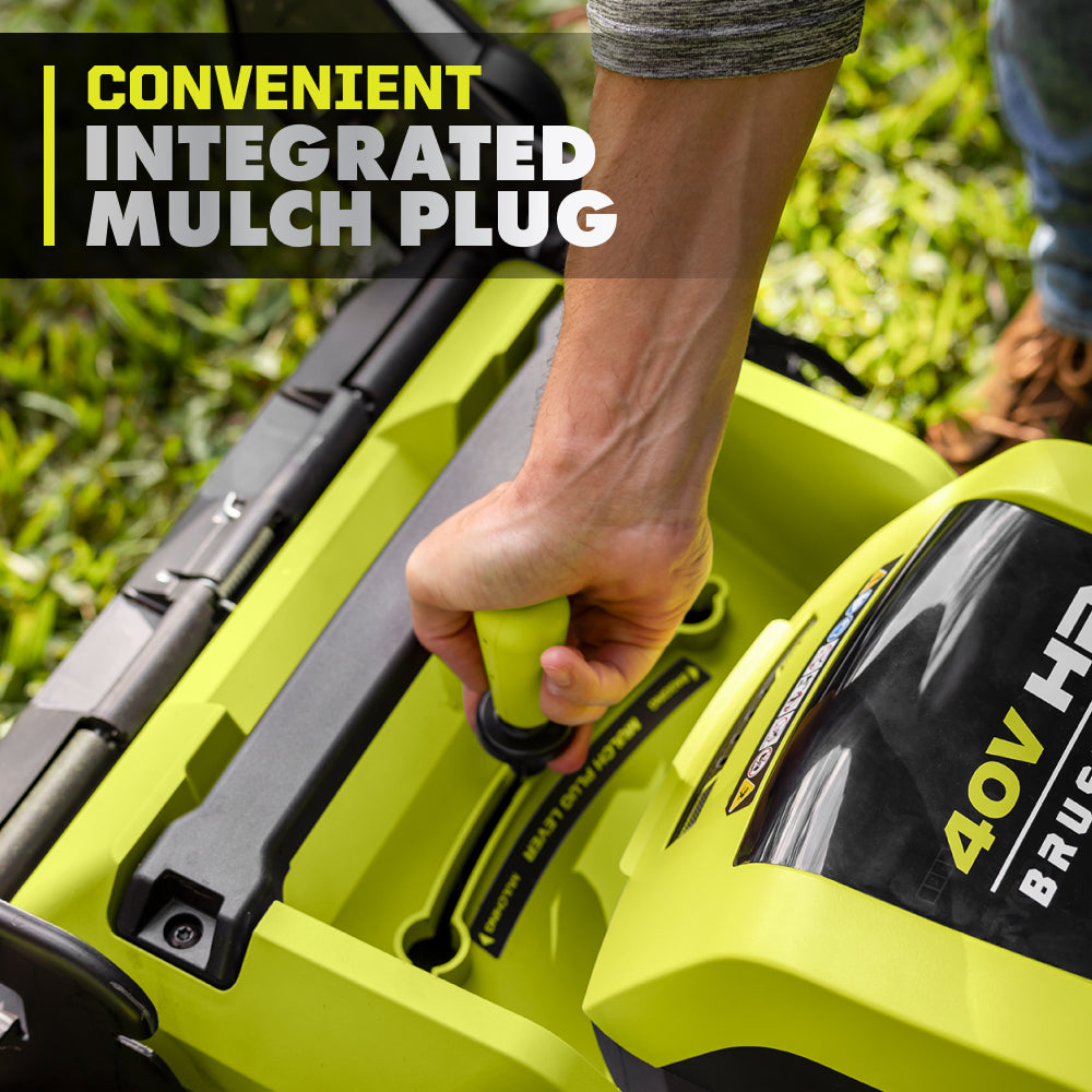 40V HP BRUSHLESS 21″ SELF-PROPELLED AWD MULTI-BLADE MOWER KIT | RYOBI