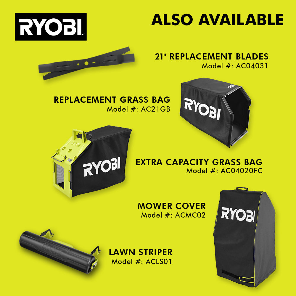 40V HP BRUSHLESS 21″ SELF-PROPELLED AWD MULTI-BLADE MOWER KIT | RYOBI