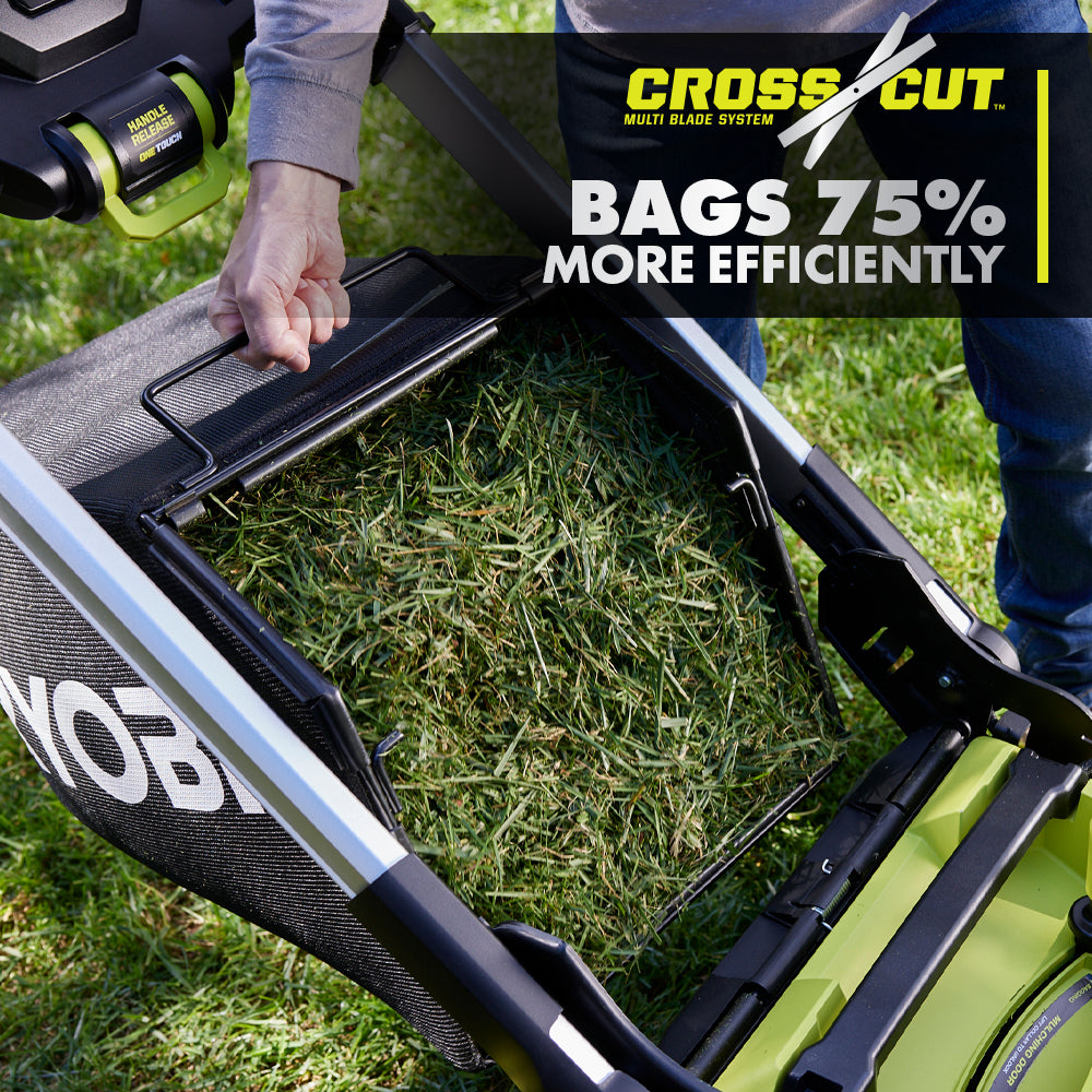 40V HP BRUSHLESS 21″ SELF-PROPELLED AWD MULTI-BLADE MOWER KIT | RYOBI