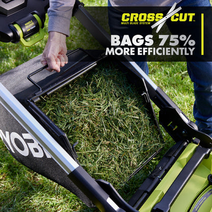40V HP BRUSHLESS 21″ SELF-PROPELLED AWD MULTI-BLADE MOWER KIT | RYOBI