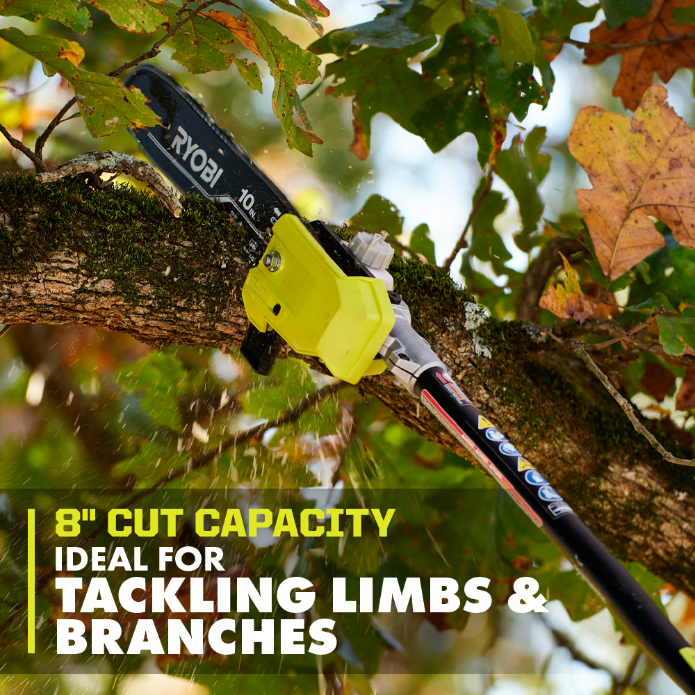 EXPAND-IT 10″ POLE SAW ATTACHMENT | RYOBI