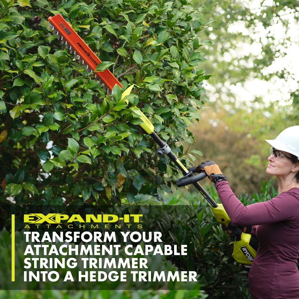 EXPAND-IT 18″ HEDGE TRIMMER ATTACHMENT | RYOBI