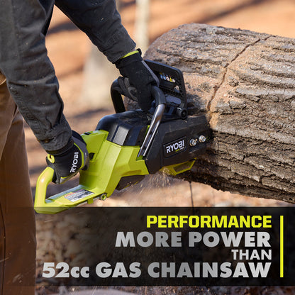 40V HP BRUSHLESS 20″ CHAINSAW | RYOBI