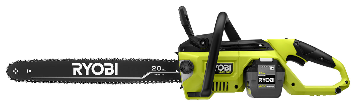 40V HP BRUSHLESS 20″ CHAINSAW KIT | RYOBI