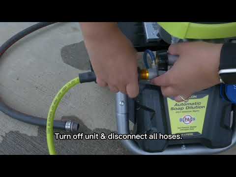 RYOBI PRESSURE WASHER PUMP PROTECTOR | RYOBI