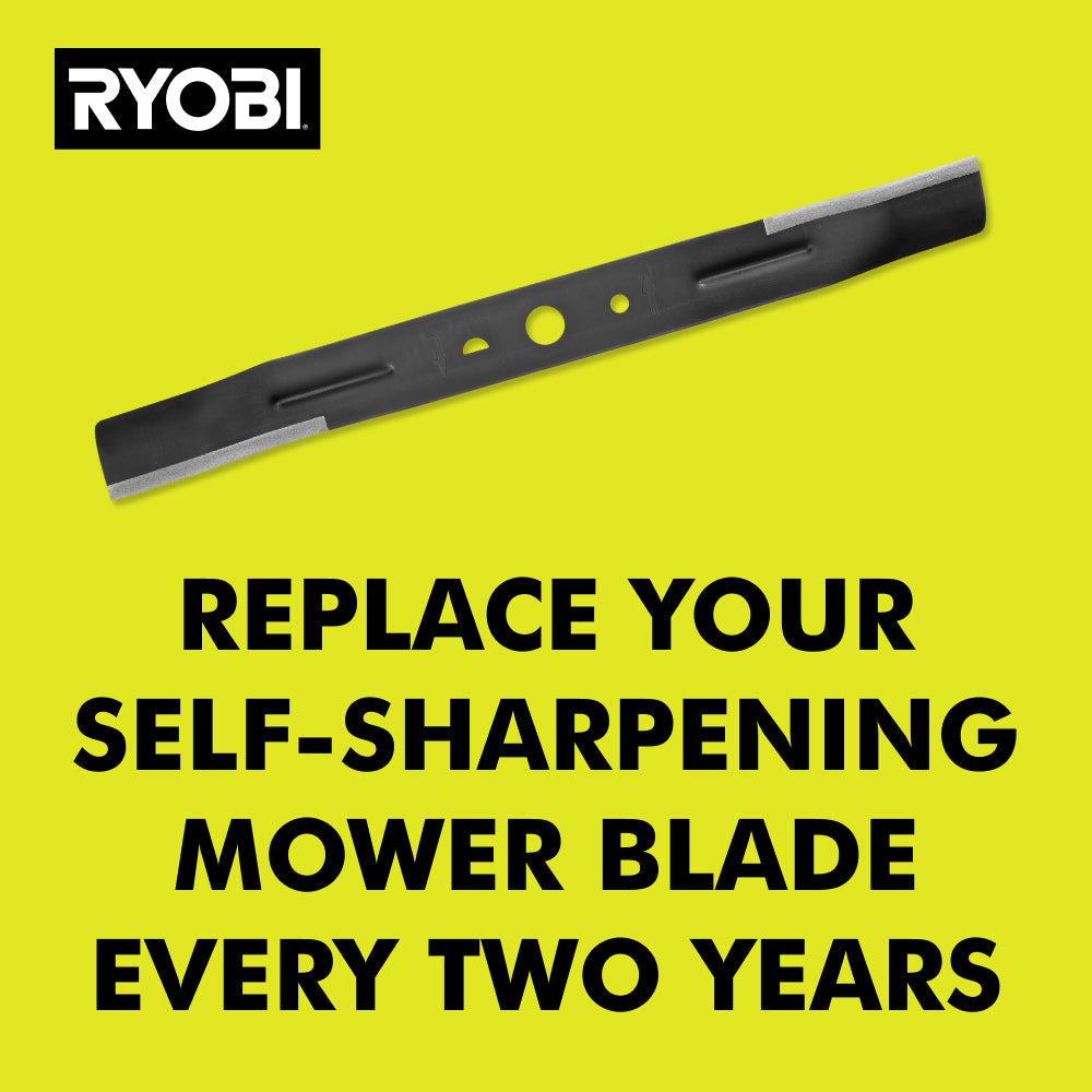 21″ SELF-SHARPENING LAWN MOWER BLADE | RYOBI