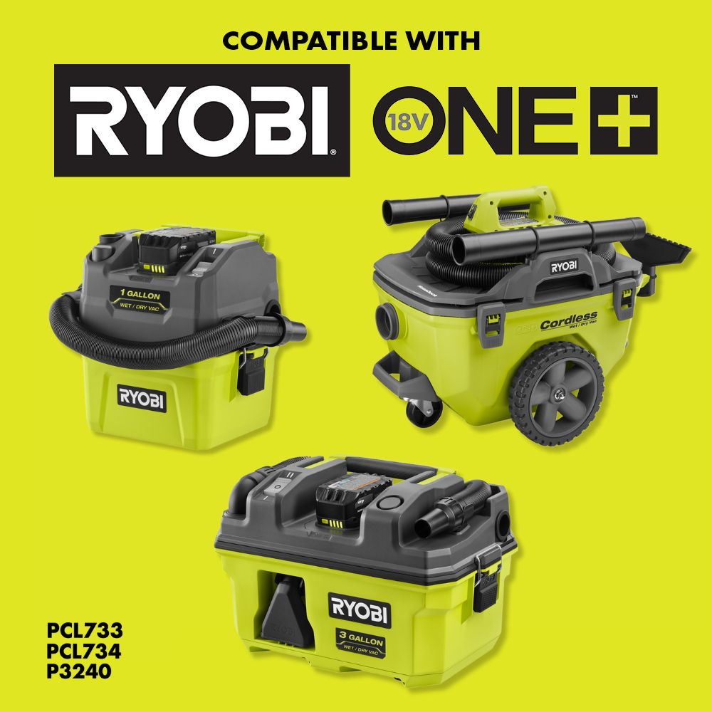 6′ X 1-1/4″ WET/DRY VACUUM HOSE | RYOBI