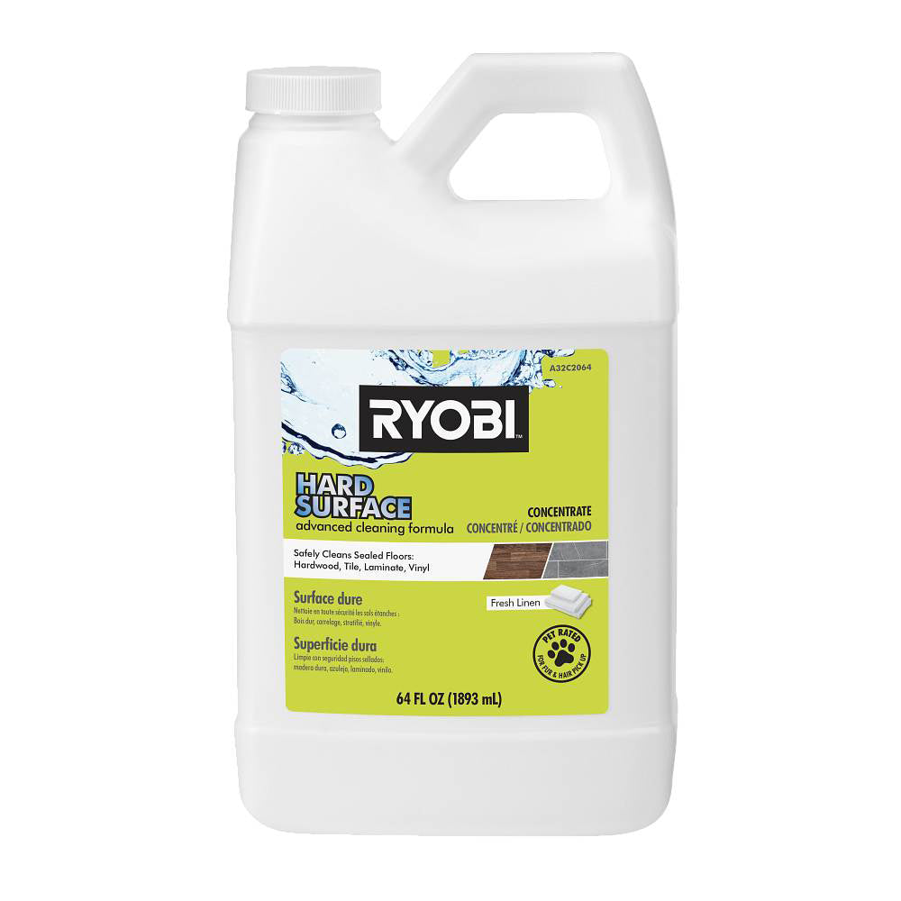 64 OZ. HARD SURFACE ADVANCING CONCENTRATED CLEANING FORMULA | RYOBI