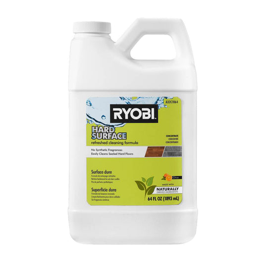 64 OZ. HARD SURFACE REFRESHED CONCENTRATED CLEANING FORMULA | RYOBI