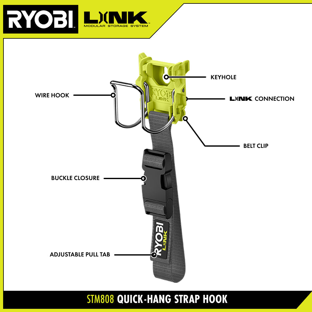 QUICK-HANG STRAP HOOK | RYOBI