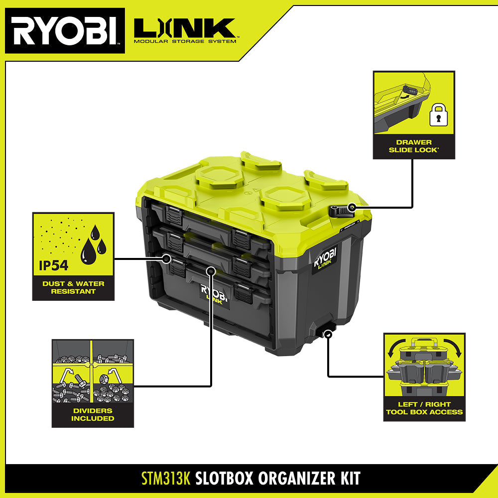 SLOTBOX ORGANIZER KIT | RYOBI