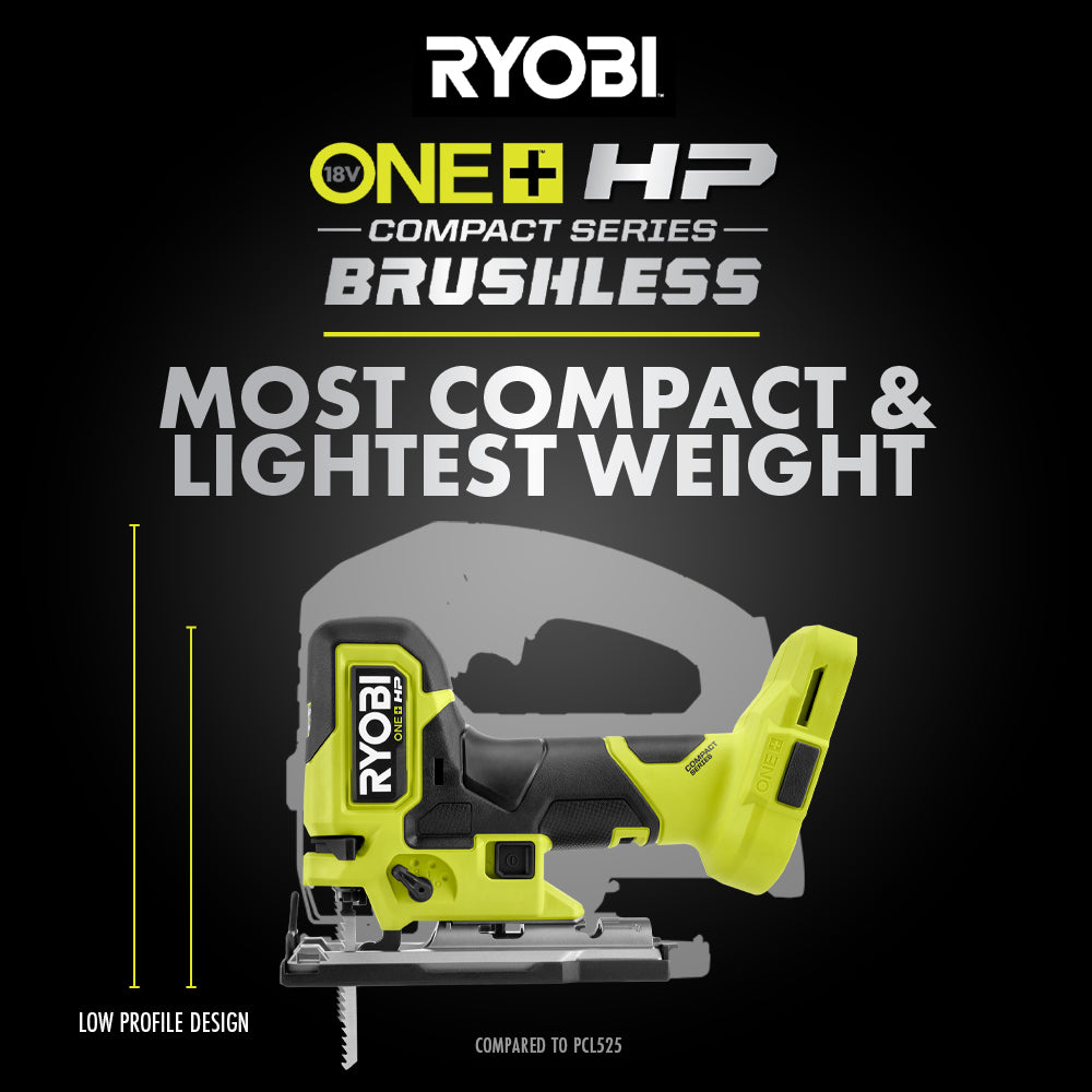 18V ONE+ HP COMPACT BRUSHLESS BARREL GRIP JIG SAW KIT | RYOBI