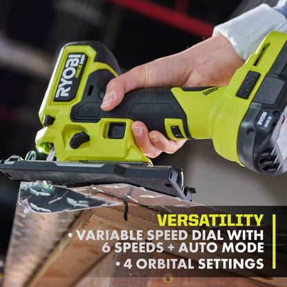 18V ONE+ HP COMPACT BRUSHLESS BARREL GRIP JIG SAW KIT | RYOBI