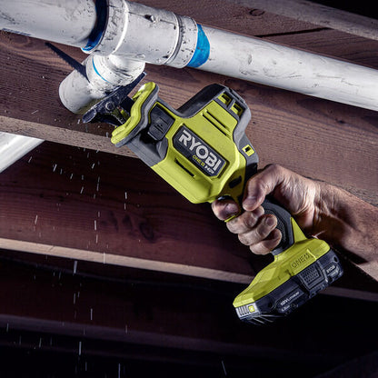 18V ONE+ HP COMPACT BRUSHLESS ONE-HANDED RECIPROCATING SAW | RYOBI