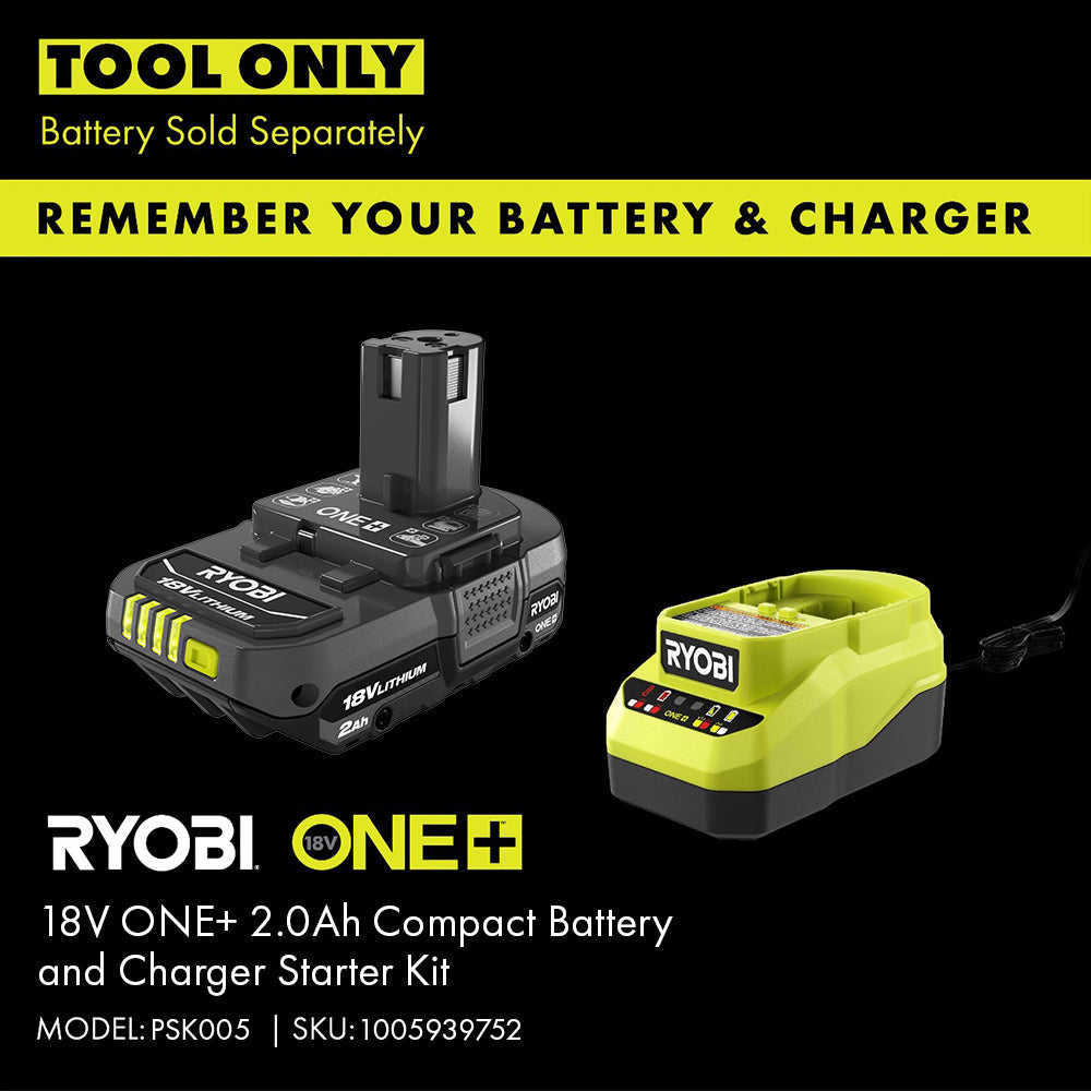 18V ONE+ HP COMPACT BRUSHLESS ONE-HANDED RECIPROCATING SAW | RYOBI